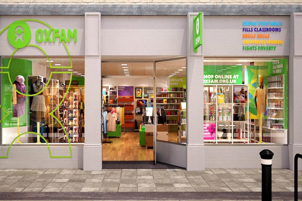 oxfam stores to close